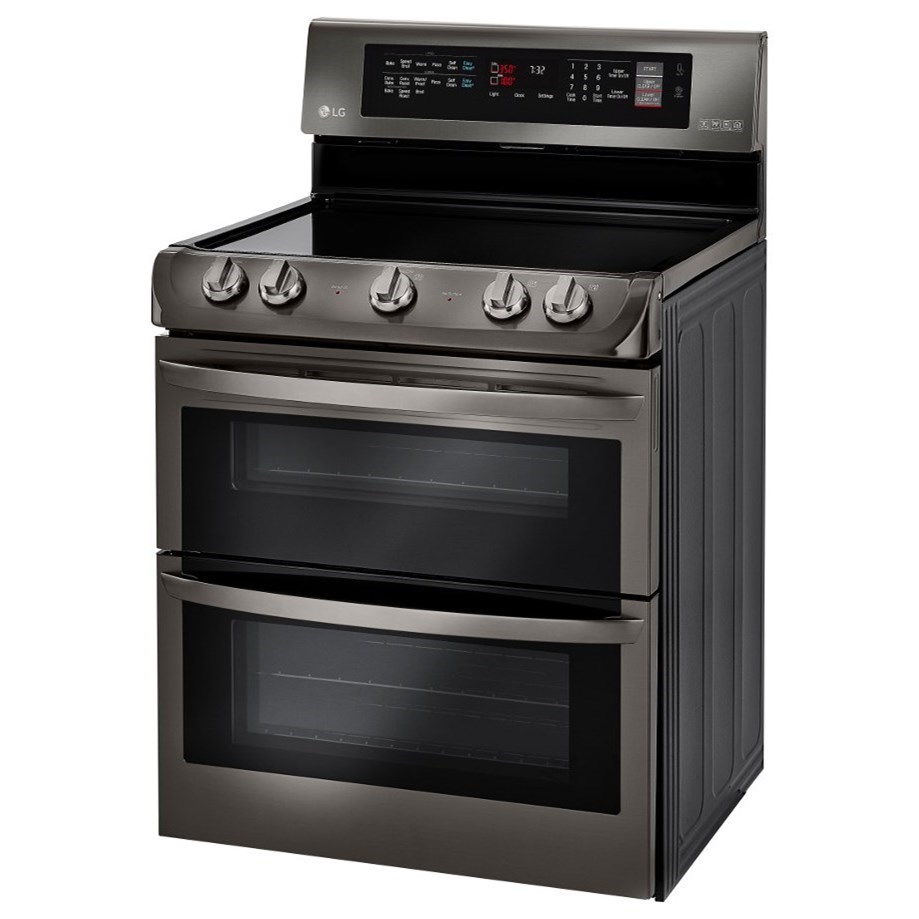 LG Appliances LDE4415BD 7.3 cu. ft. Electric Double Oven Range with